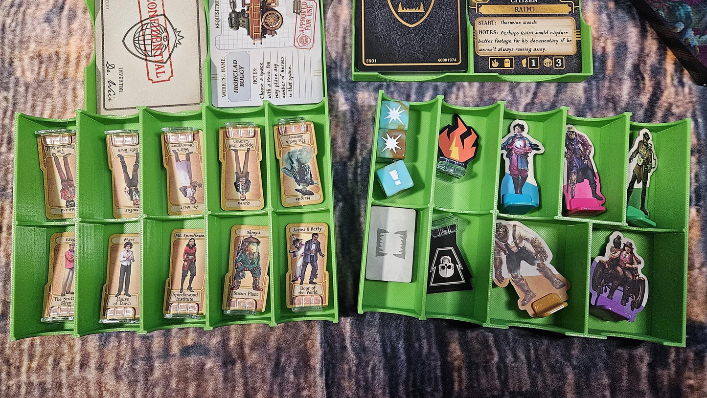 Horrified World of Monsters Organizer Inserts