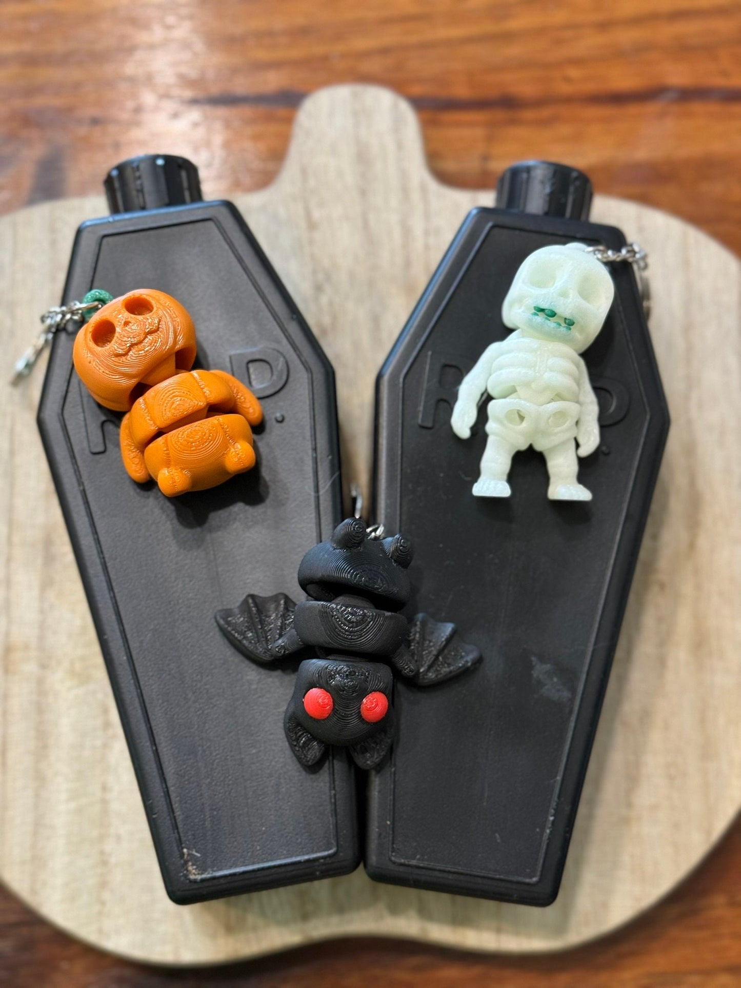 Halloween Gory Leg Key Chain