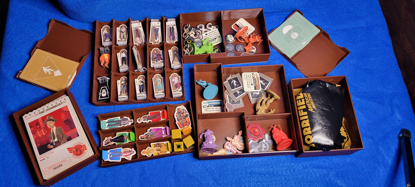 Horrified American Monsters Organizer Inserts