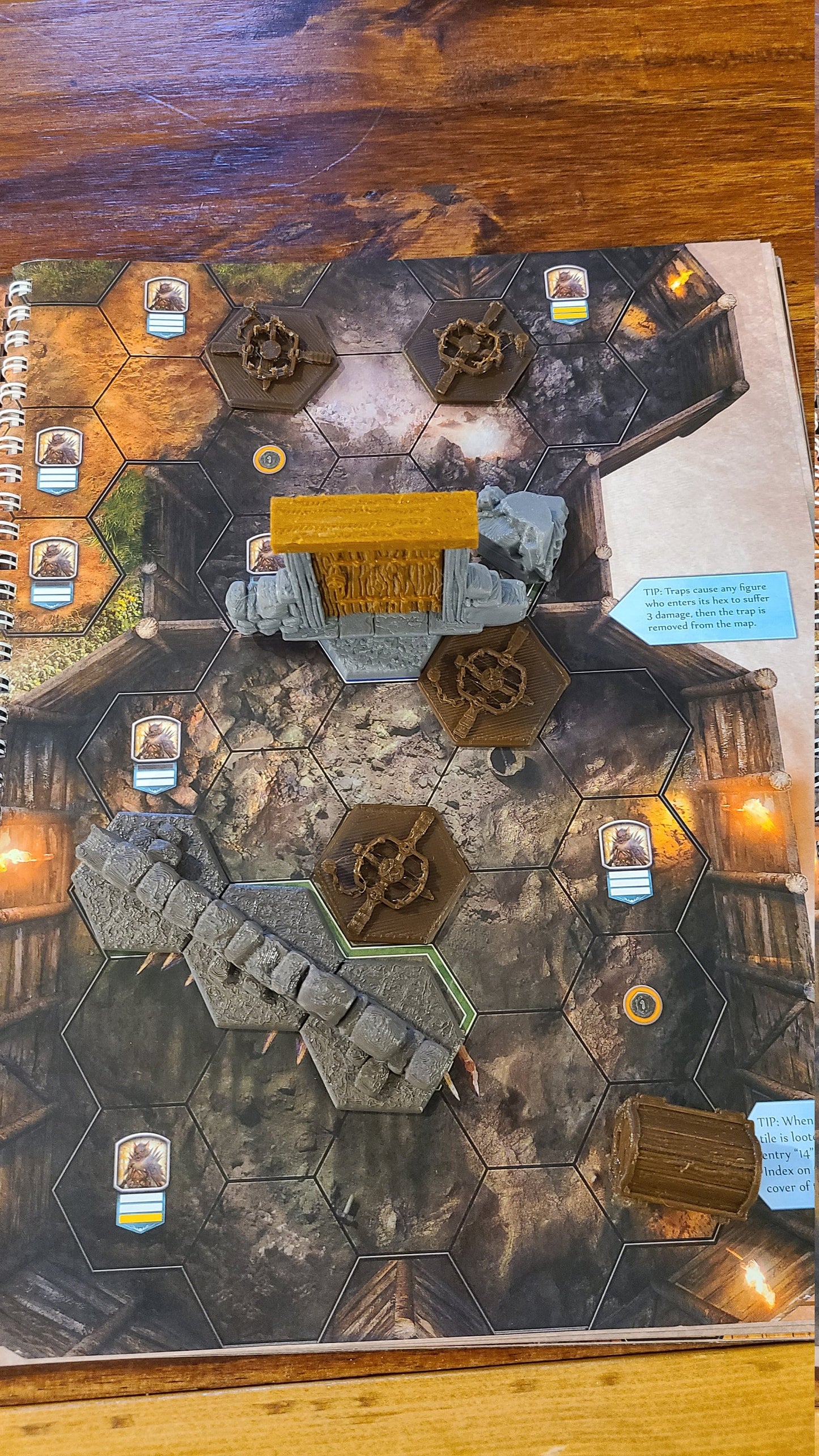 Gloomhaven Jaws of the Lion 3D Game Pieces