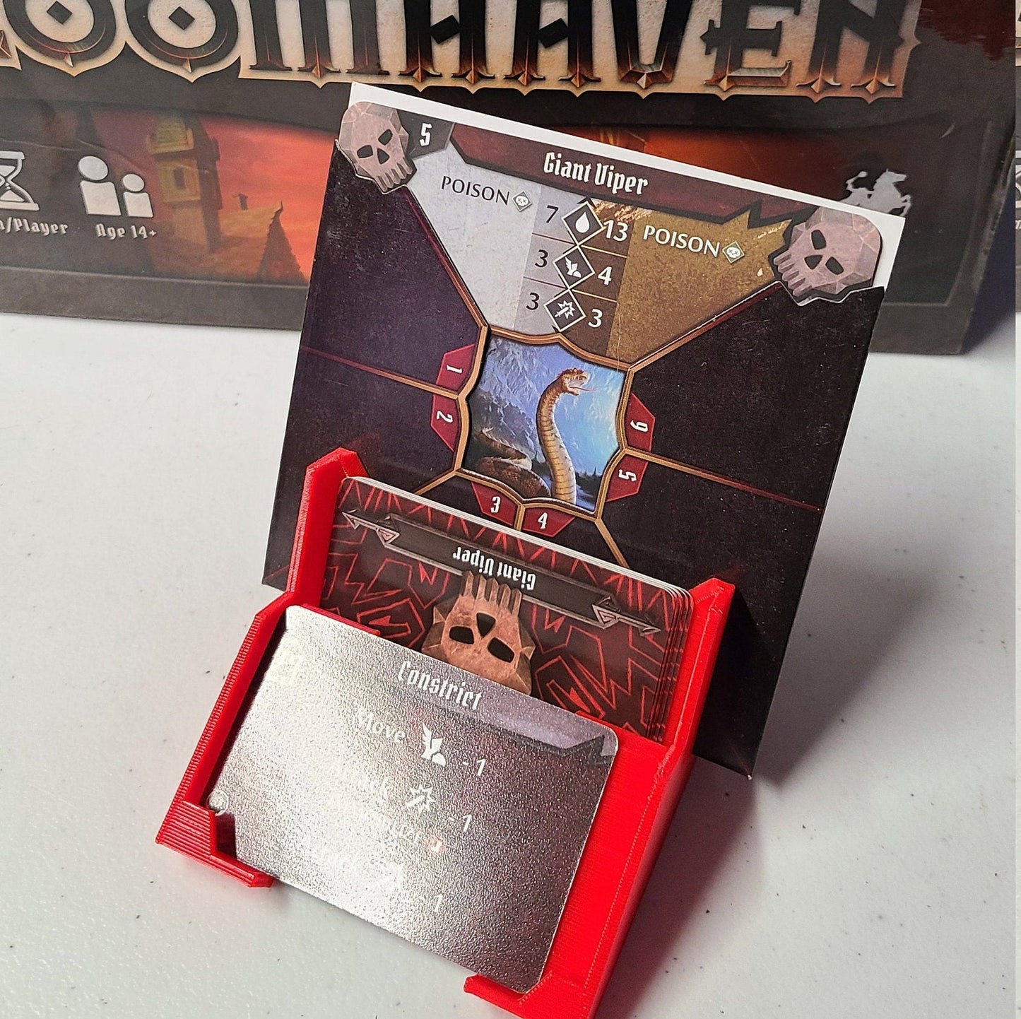 Gloomhaven Monster Stat Card Holder