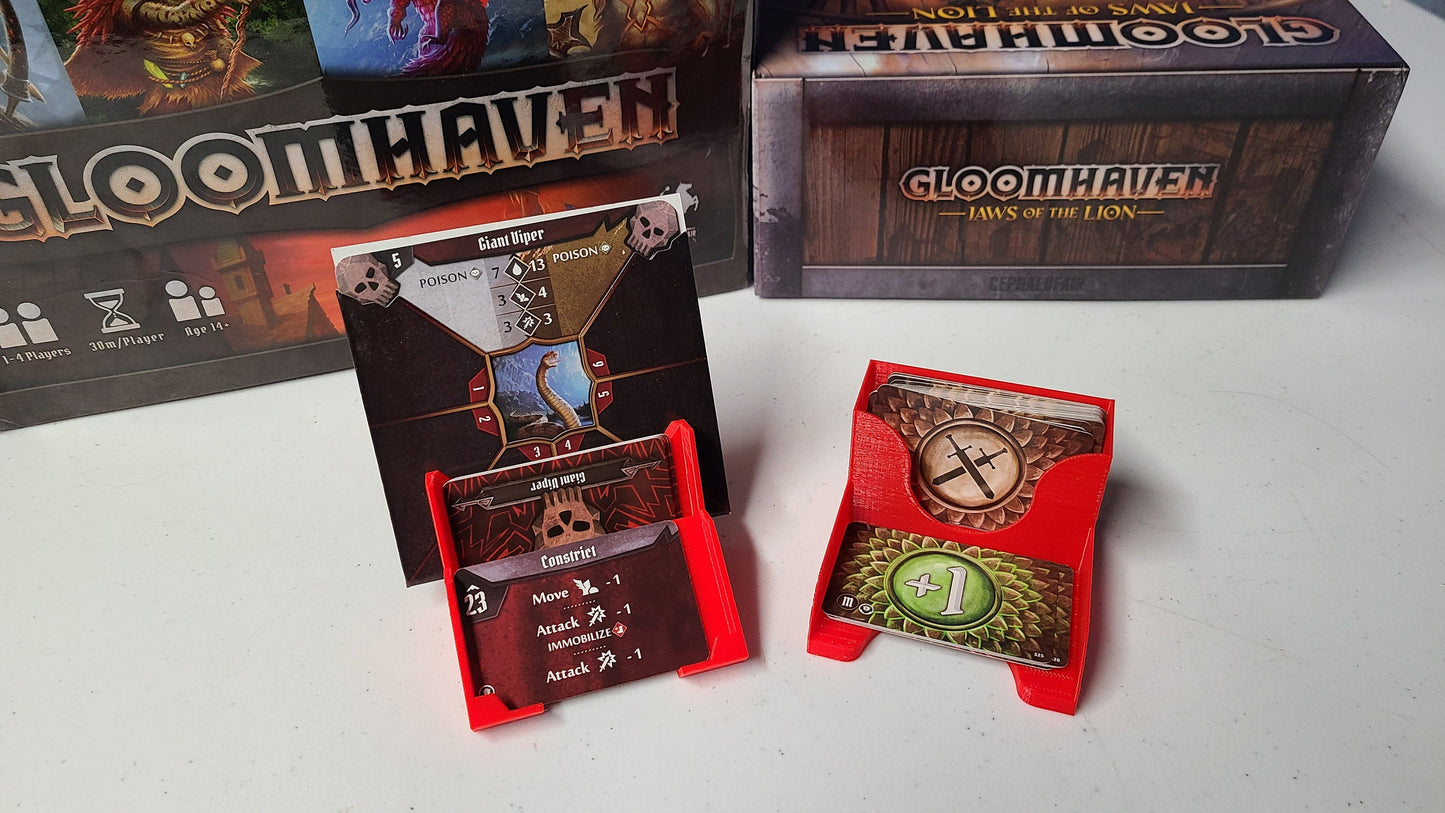 Gloomhaven Monster Stat Card Holder BigE3D Gloomhaven Monster Stat Card Holder BigE3D
