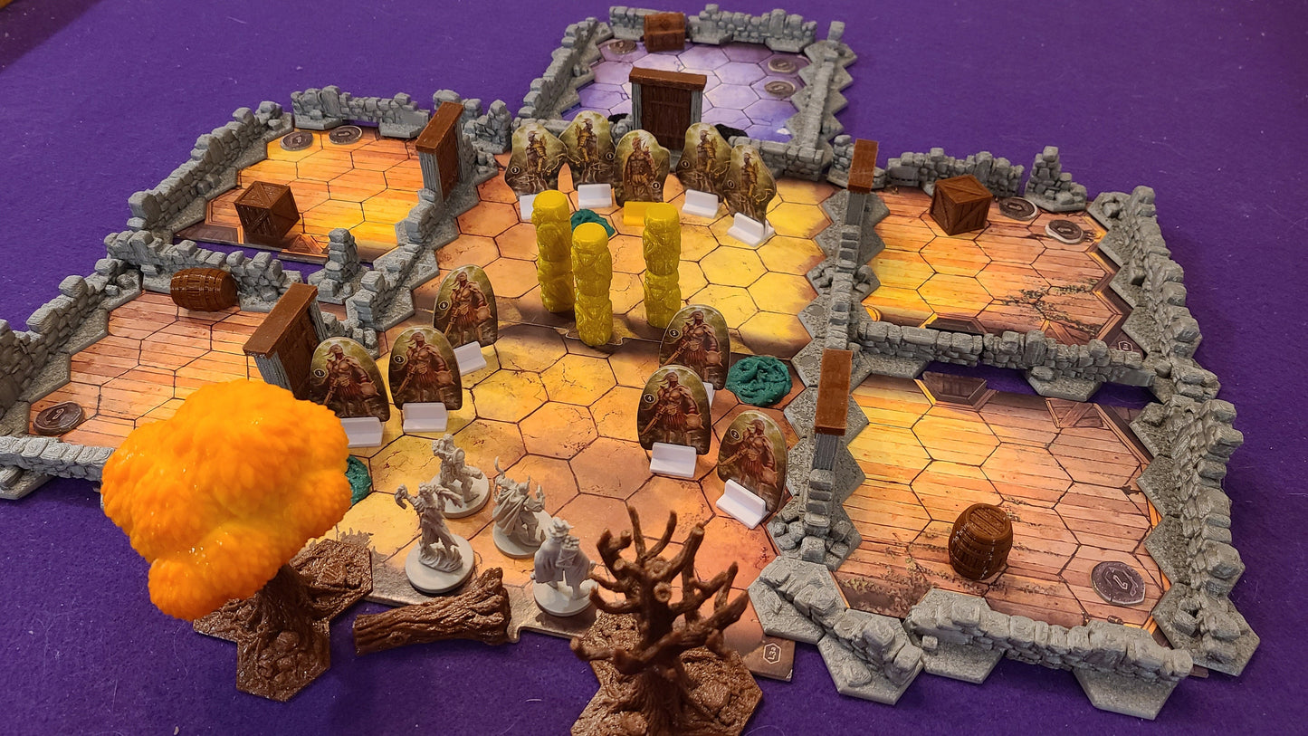 Gloomhaven + Jaws of the Lion 3D upgrade set