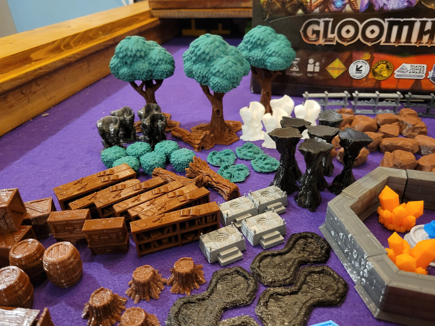 Gloomhaven + Jaws of the Lion 3D upgrade set