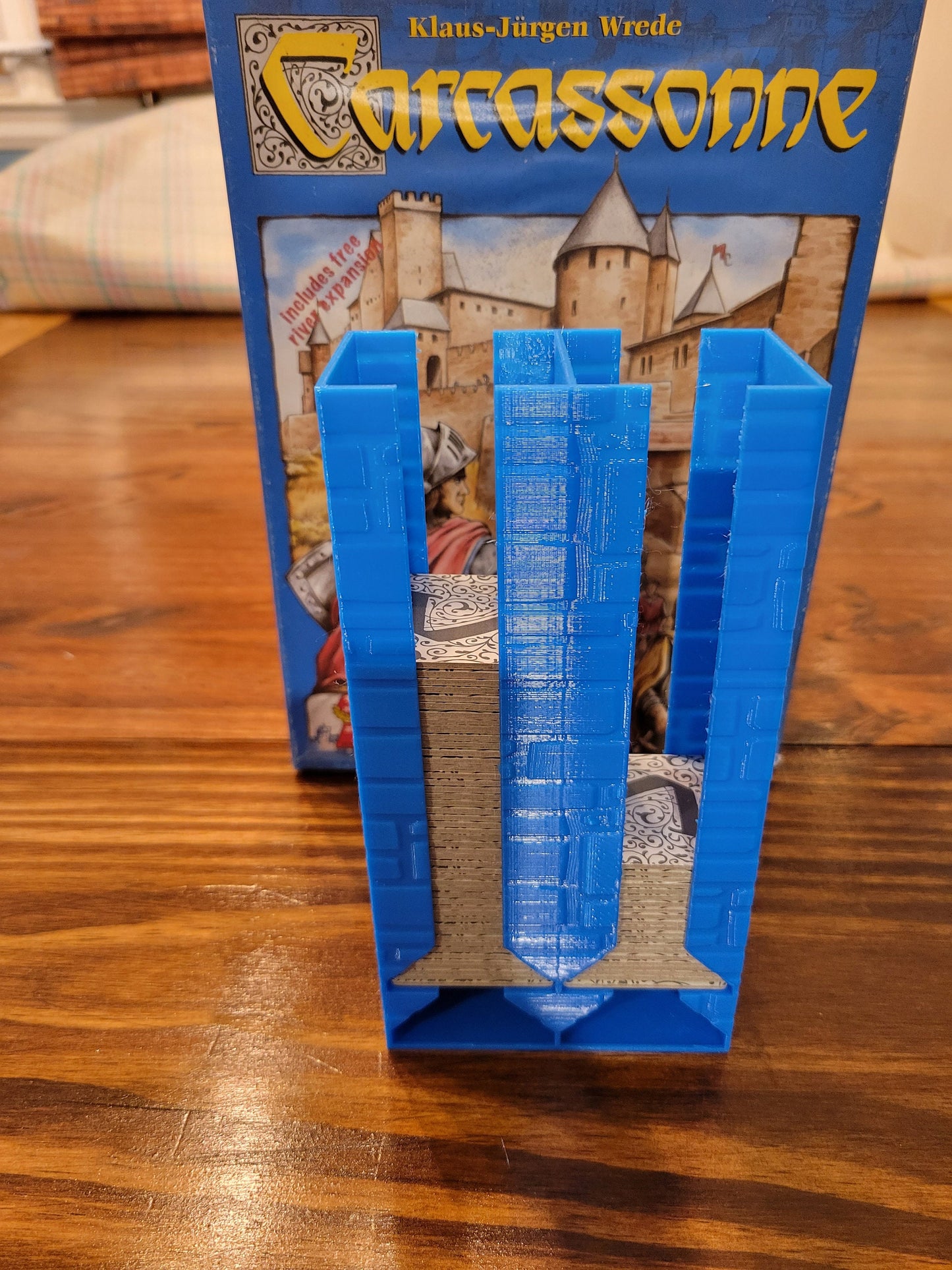 Carcassonne Tile Holder and Dispenser