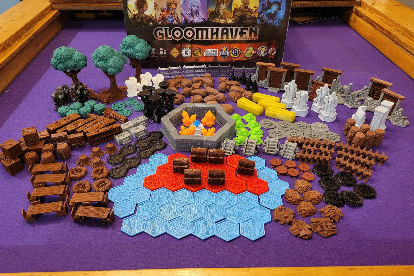 Gloomhaven + Jaws of the Lion 3D upgrade set
