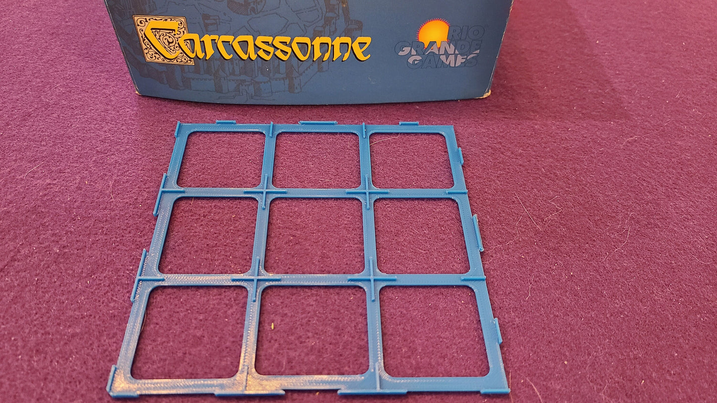Carcassonne Tile Holder (9 Tile Grid)