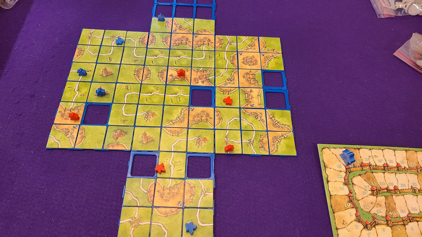 Carcassonne Tile Holder (9 Tile Grid)