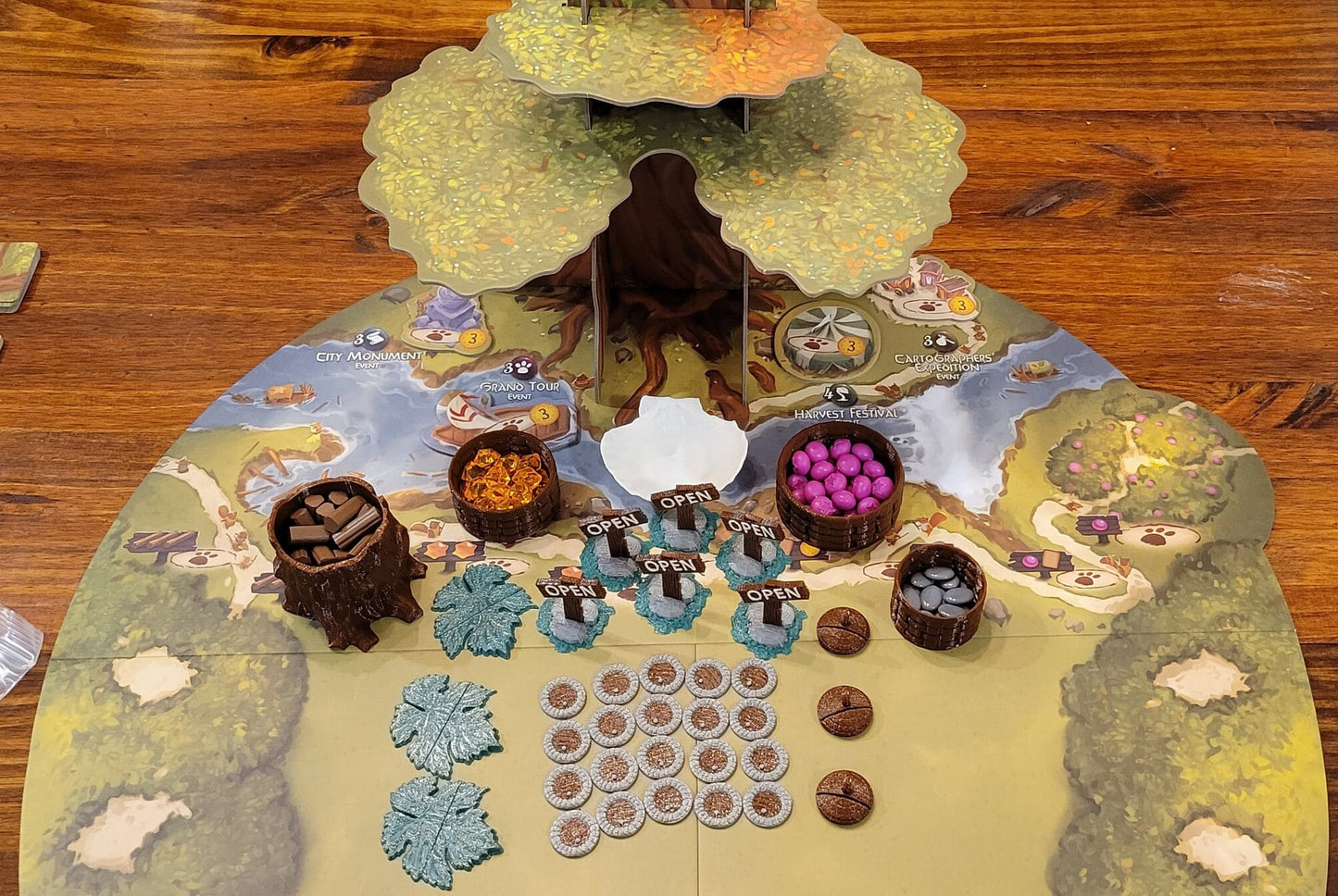 Everdell Upgrade Kit - 44 Pieces! - Unofficial 3D Printed Add-Ons