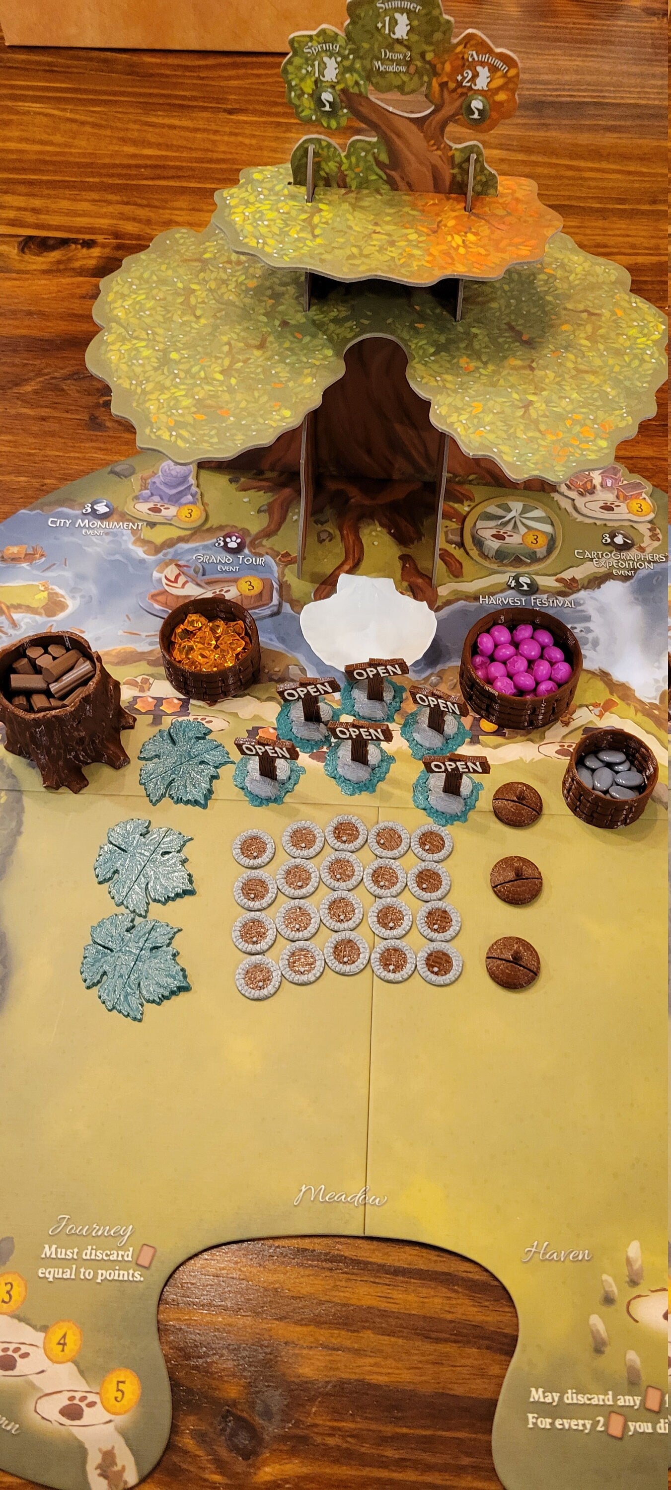 Everdell Upgrade Kit - 44 Pieces! - Unofficial 3D Printed Add-Ons