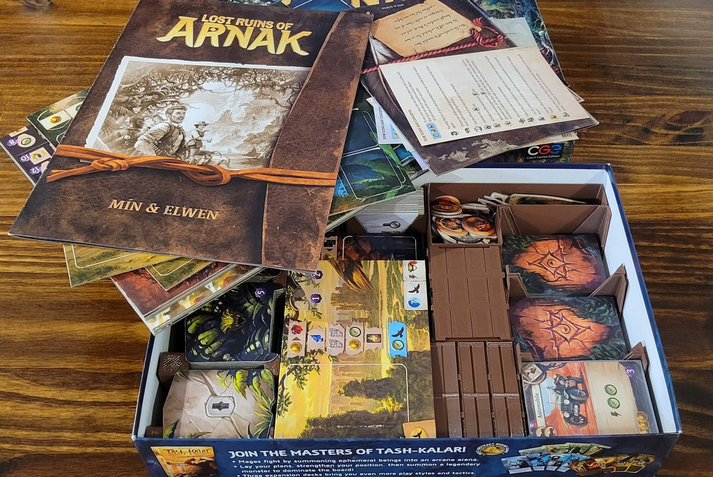 Lost Ruins of Arnak Organizer + Expansions Organizer/Functional Inserts