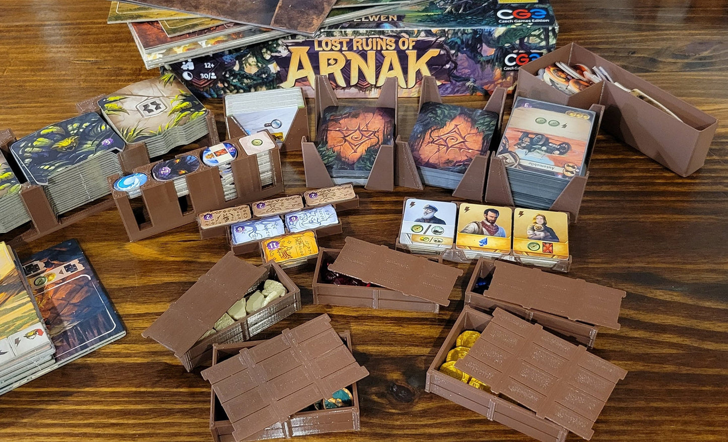 Lost Ruins of Arnak Organizer + Expansions Organizer/Functional Inserts