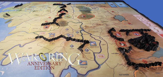 War of the Ring 2nd Edition Anniversary Edition Mountains | Deluxe Game Mat Mountains