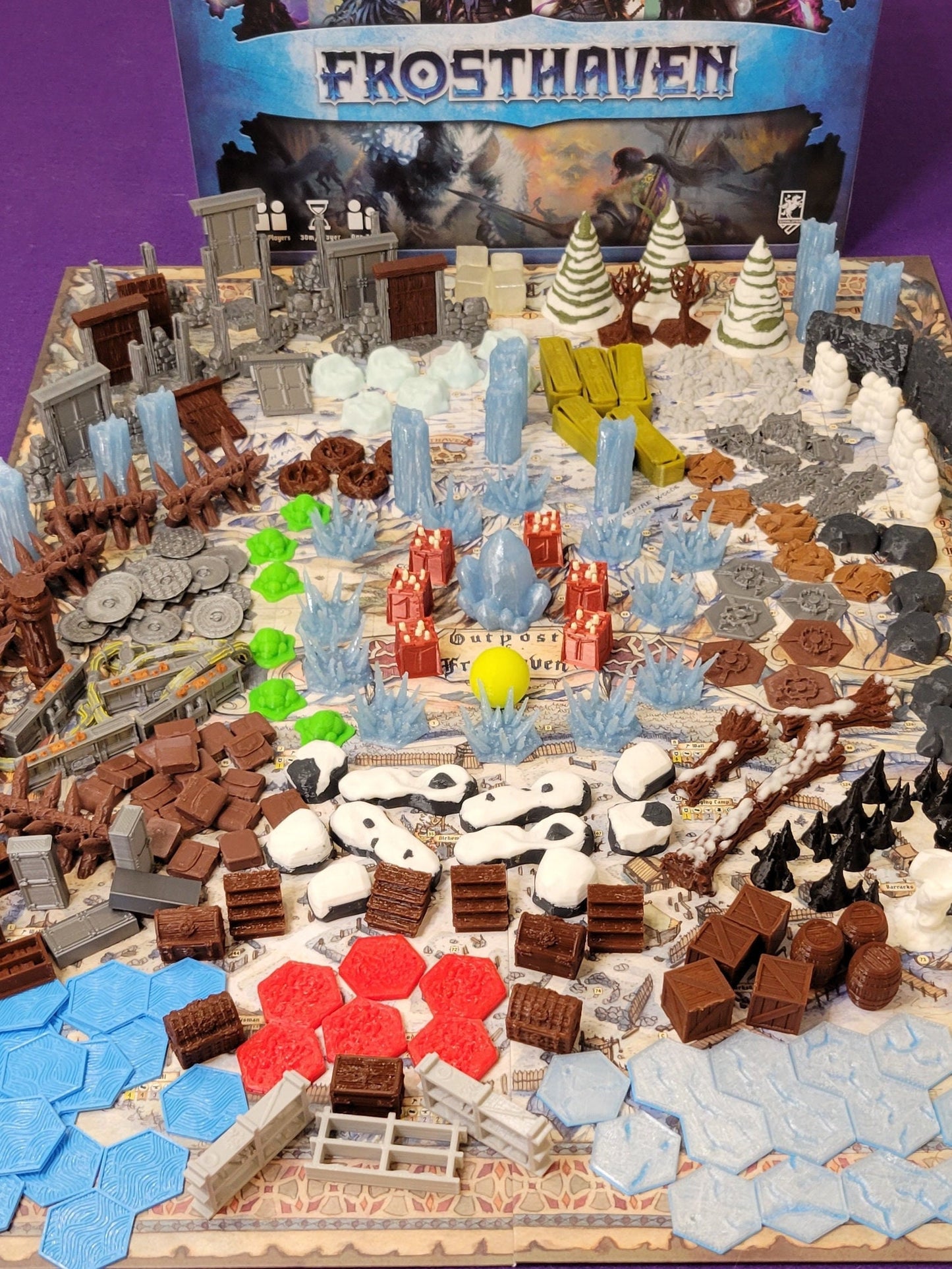 Gloomhaven to Frosthaven 3D Upgrade - 130+ Pieces