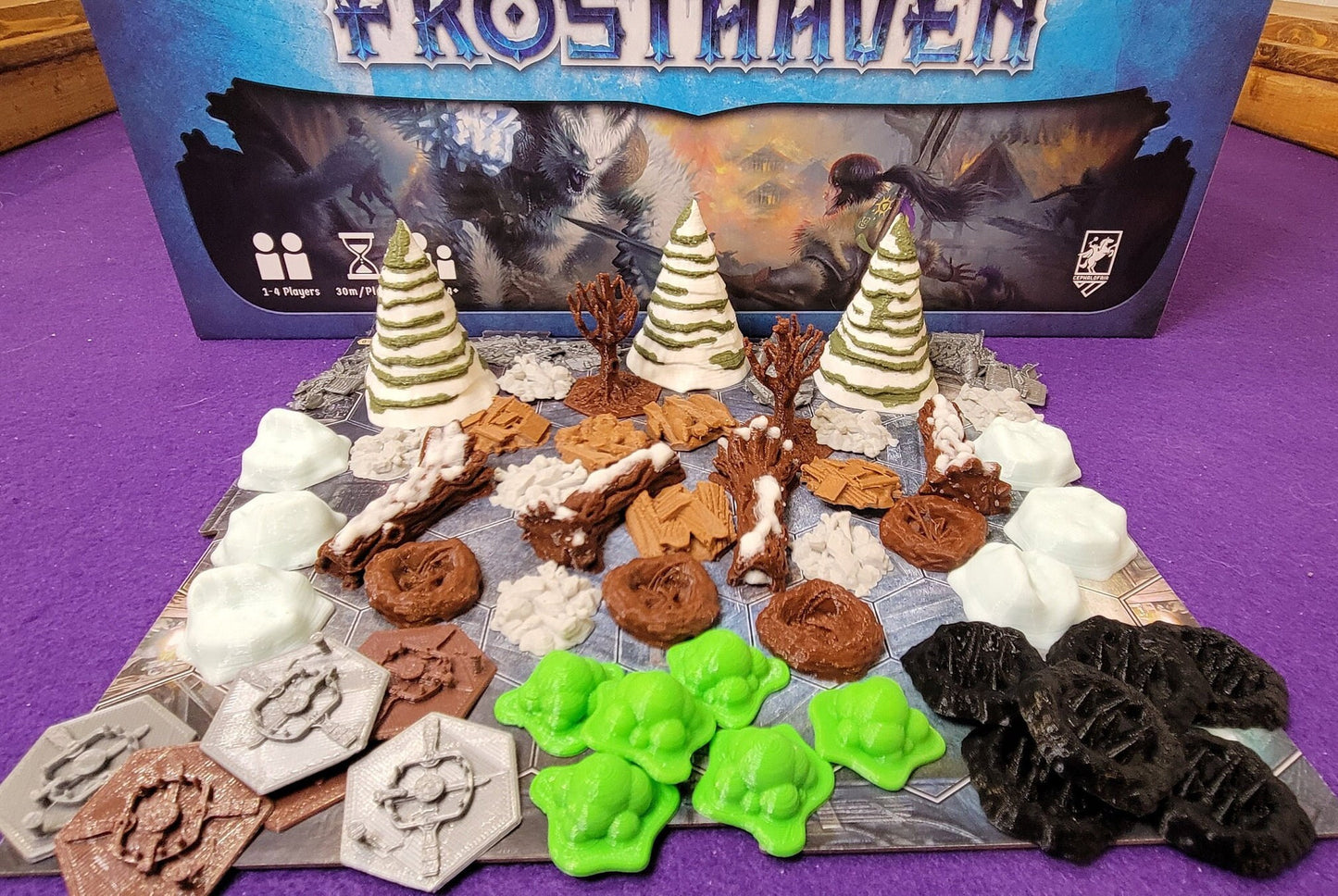 Gloomhaven to Frosthaven 3D Upgrade - 130+ Pieces