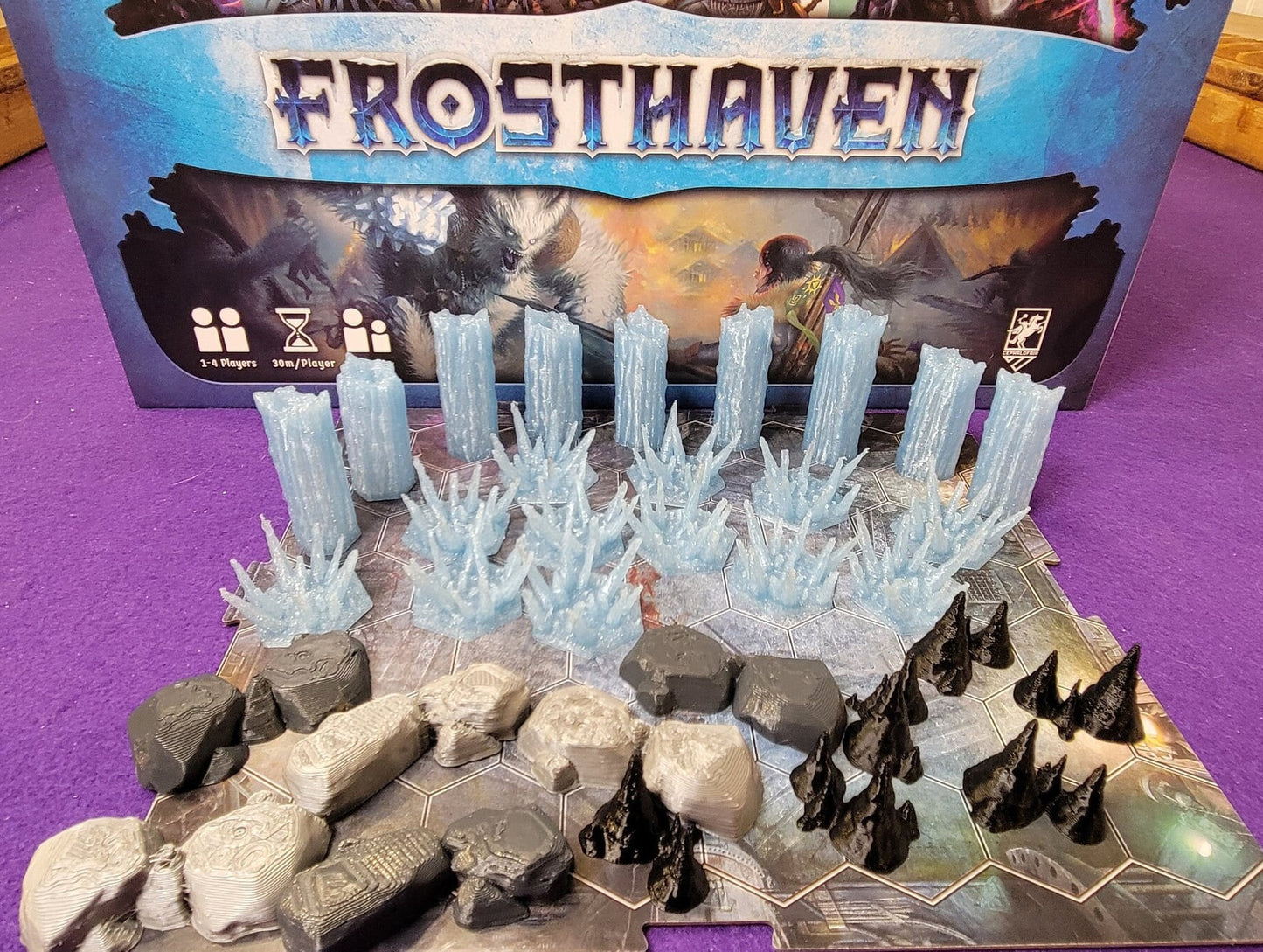 Gloomhaven to Frosthaven 3D Upgrade - 130+ Pieces