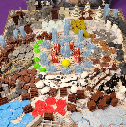 Gloomhaven to Frosthaven 3D Upgrade - 130+ Pieces