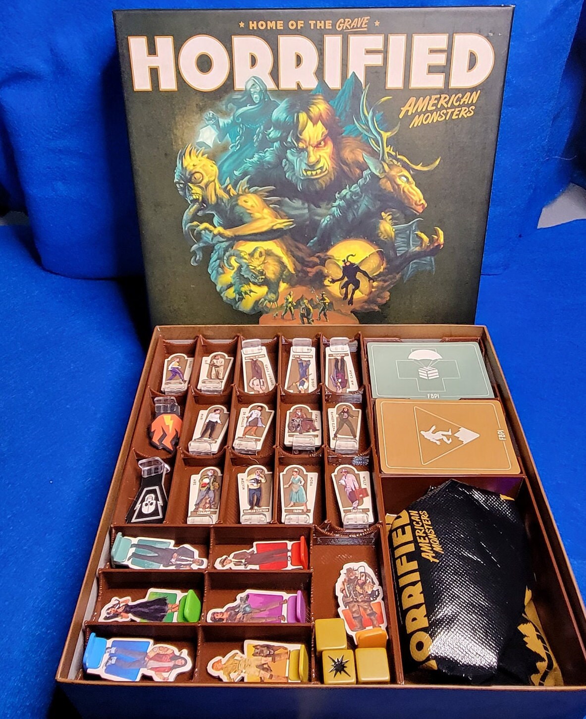 horrified american monsters Horrified American Monsters Organizer Inserts – BigE3D