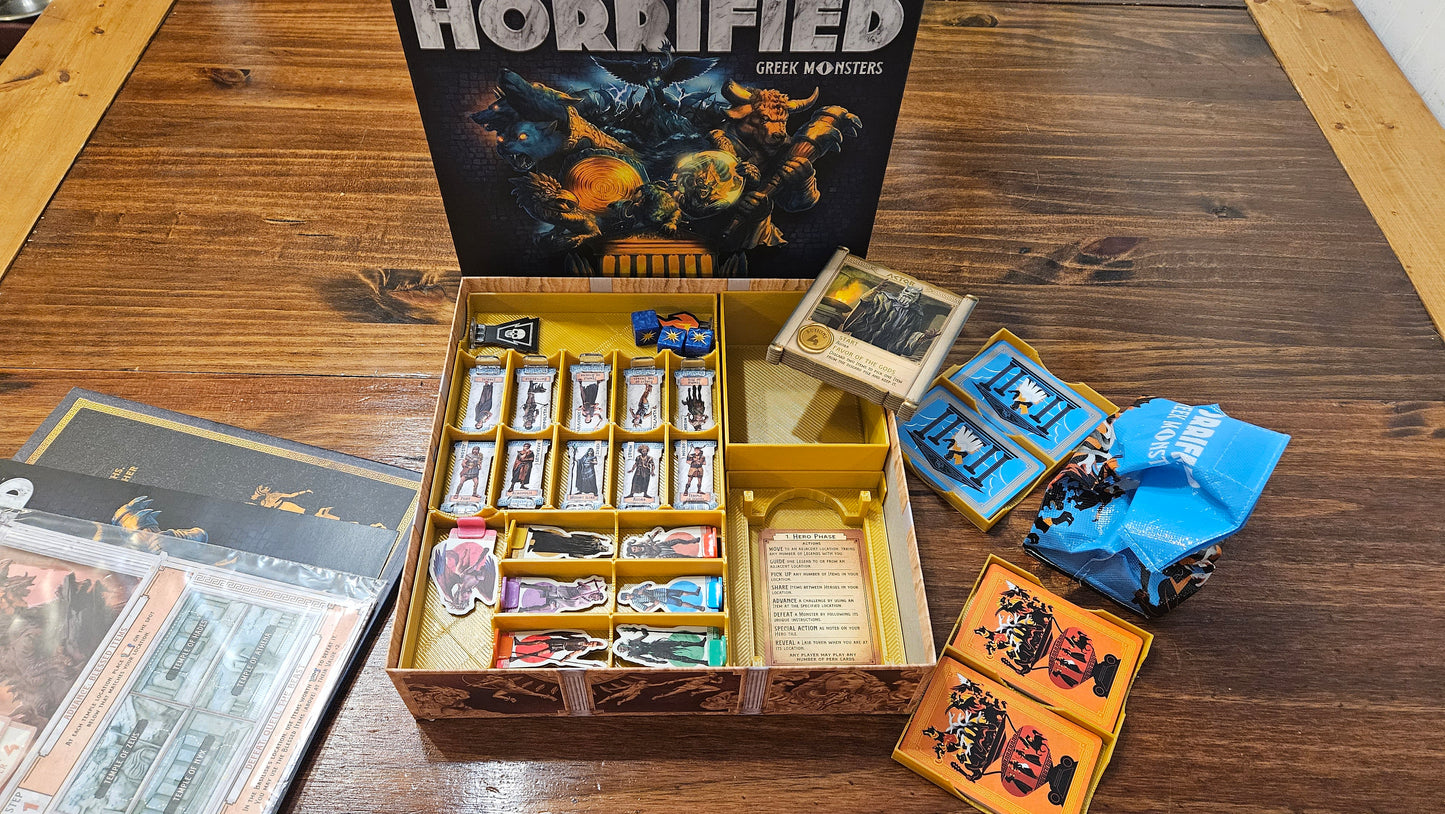 Horrified Greek Monsters Organizer Inserts