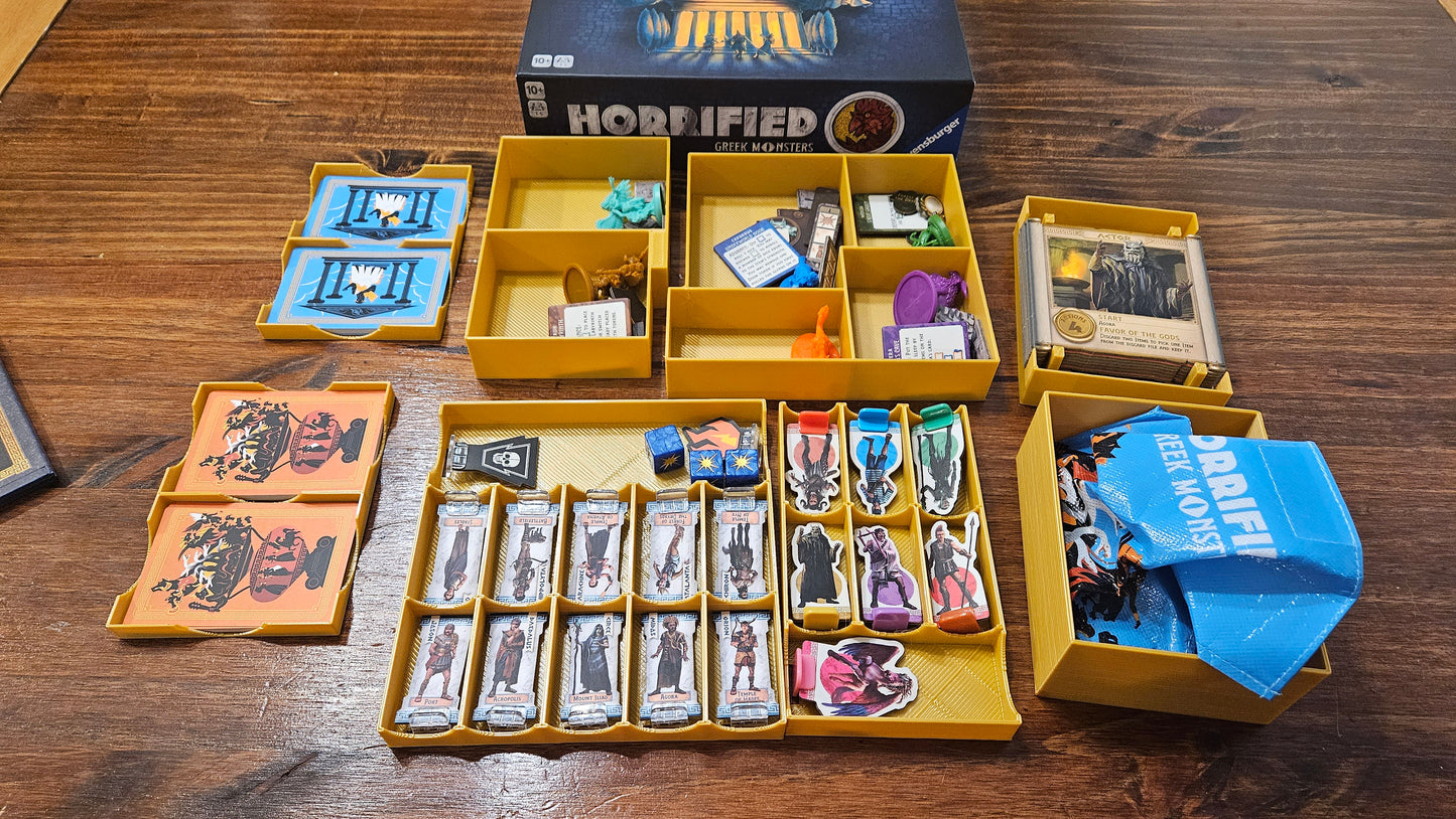 Horrified Greek Monsters Organizer Inserts