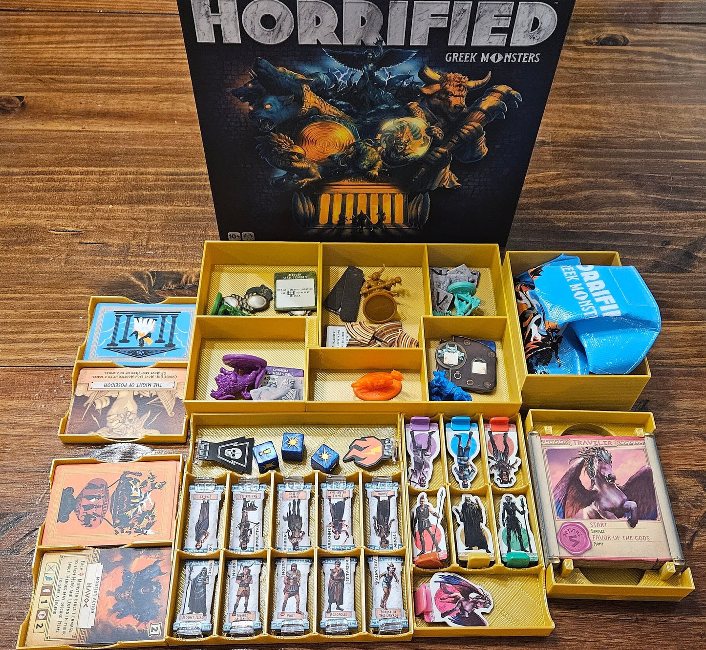 Horrified Greek Monsters Organizer Inserts