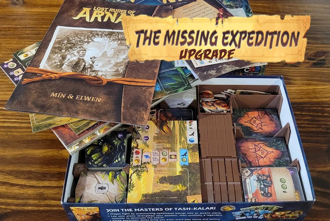 Lost Ruins of Arnak Organizer Upgrade for 2nd Expansion