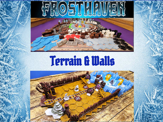 Frosthaven - Terrain and Walls set