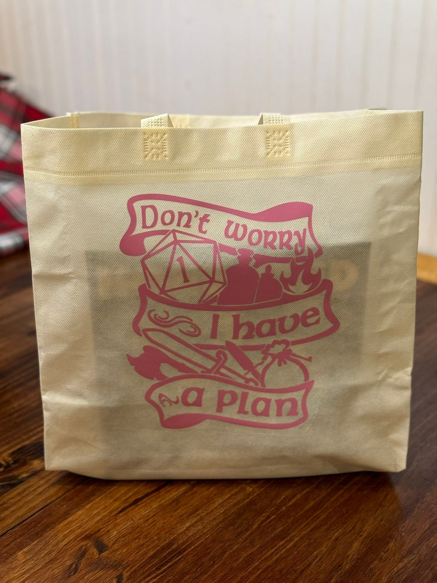 Reuseable Tote Bag! Perfect for carrying board games!