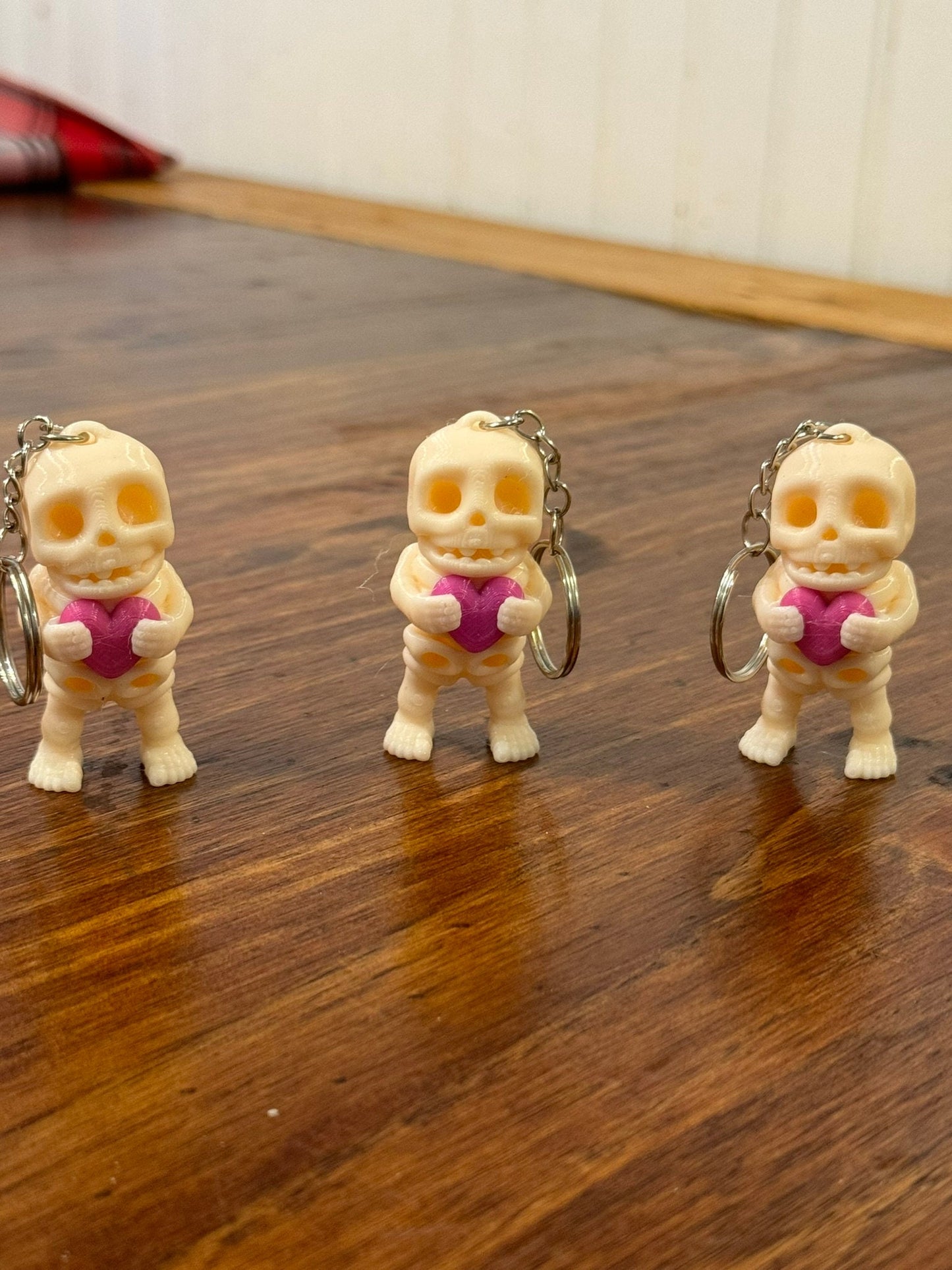 Valentine Fidget Key Chain | Skeleton
