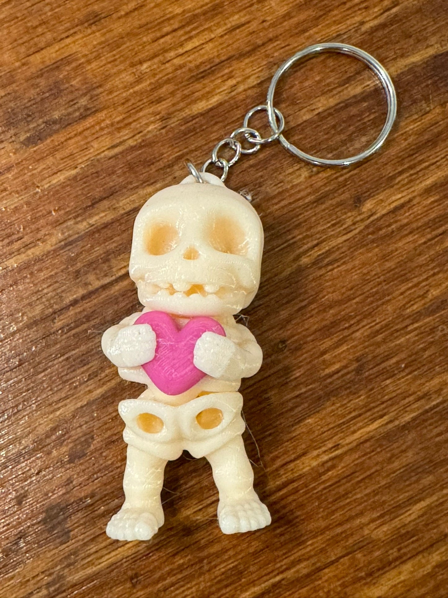 Valentine Fidget Key Chain | Skeleton